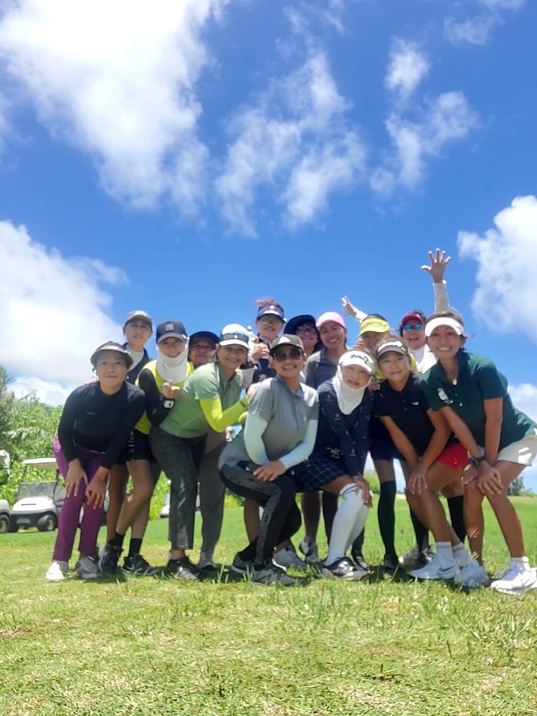 CNMI Women's Golf Association members